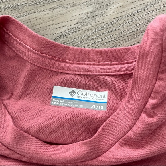 Columbia Mountain Graphic Tees - Pink and GrayishBlack - Picture 2 of 3